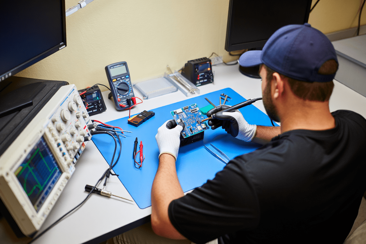 Процесс ремонта техники Zaxboard в zaxboard-servis